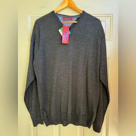 Coney Island Classic Knit Sweater Grey XL - Picture 2 of 6